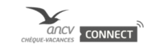 Logo ANCV Connect, paiement en chèques-vacances